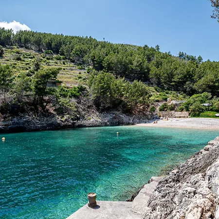 Secluded Fisherman'S Cottage Cove Bratinja Luka, Korcula - 12599